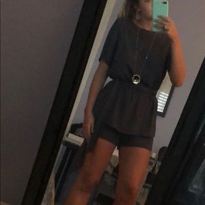 Vici Gray Romper